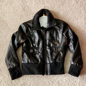 Youth Pleather Jacket